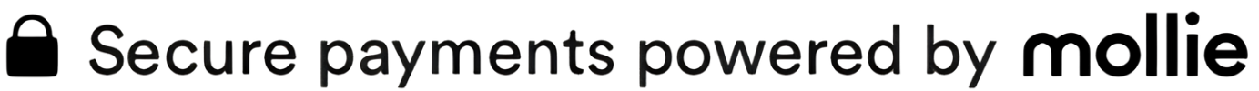 Secure payments powered by Mollie
