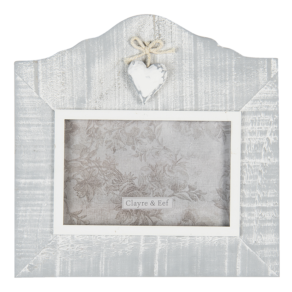 [2F0814] Cadre photo Gris 22x2x21 cm / 15x10 cm