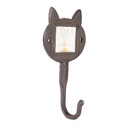 Wall hook Photo frame Brown 9x5x18 cm / 5x5 cm