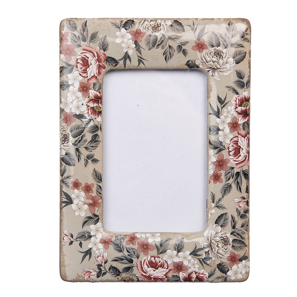 [2F1275] Cadre photo Beige Rose 13x2x18 cm / 9x13 cm