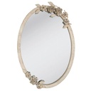 Specchio da Parete Beige 35x3x51 cm