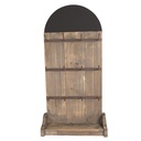 Gancio Porta Chiavi Marrone 38x24x79 cm
