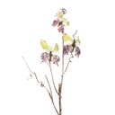 Decoration Branch with butterflies Green 14x5x85 cm