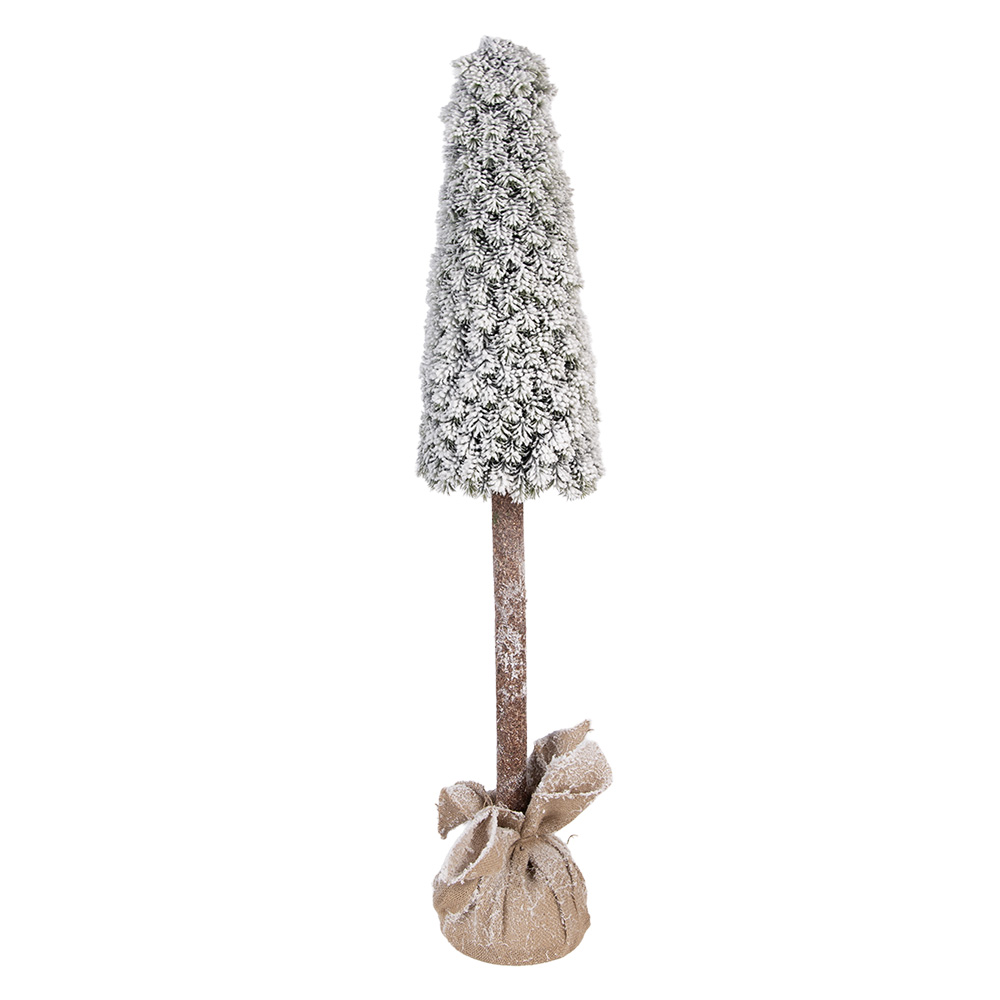 [50848] Artificial Christmas tree Green Brown Ø 19x97 cm