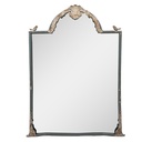 Wandspiegel Blau Beige 60x3x91 cm