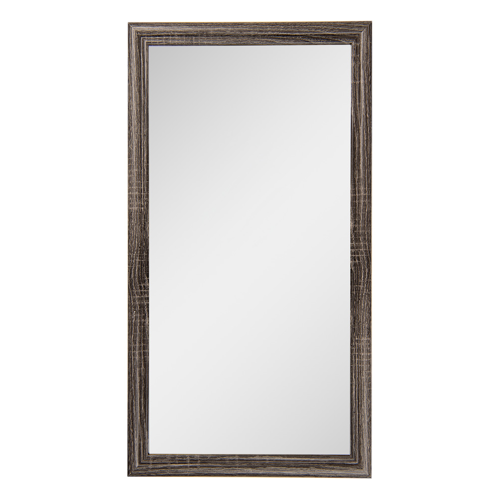 [52S350] Specchio da Parete Marrone 35x2x64 cm
