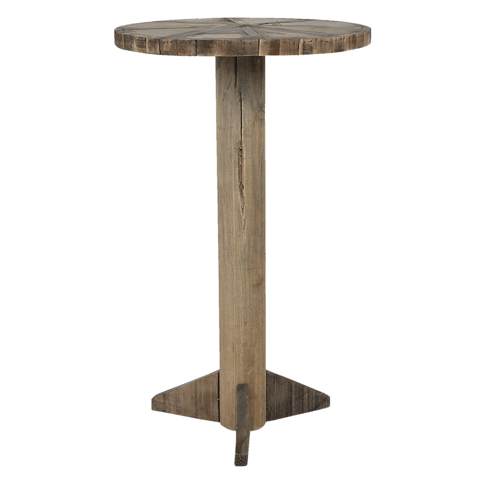 [5H0550] Bijzettafel Ø 38x62 cm