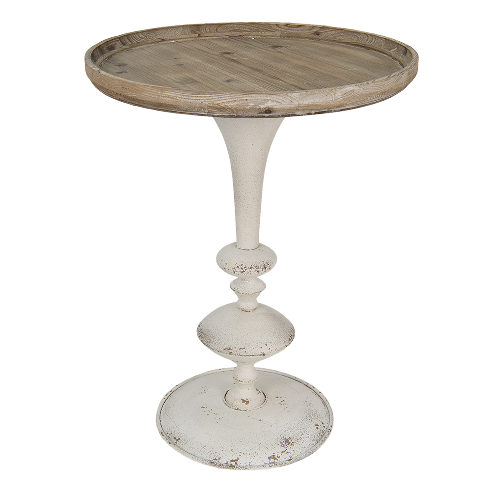 [5H0616] Bijzettafel Ø 60x76 cm