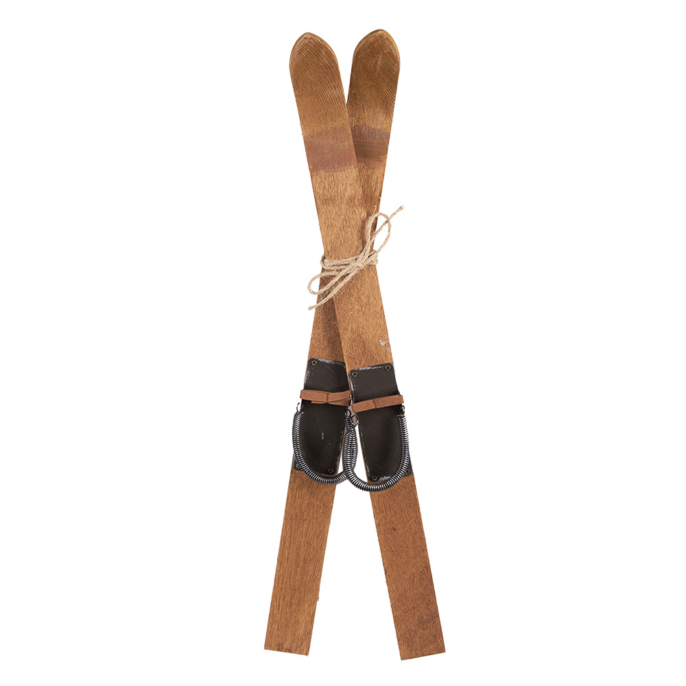 [5H0719] Decoratie ski's (set 2) 5x3x60 cm