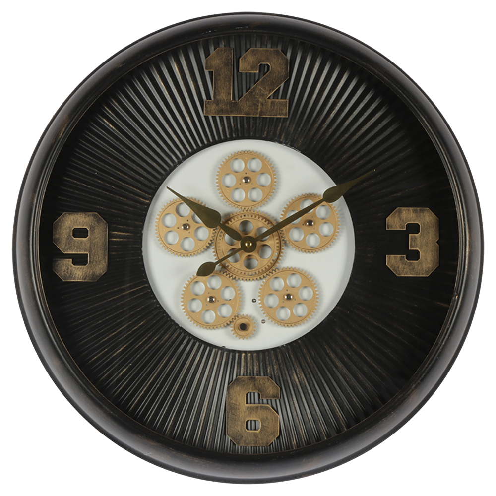 [5KL0205] Wandklok Ø 61x11 cm / 1xAA / 1xC