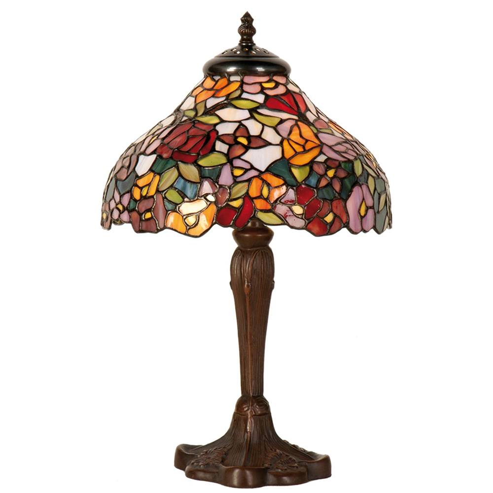 [5LL-1130] Tafellamp Tiffany Ø 26x40 cm E14/max 1x40W