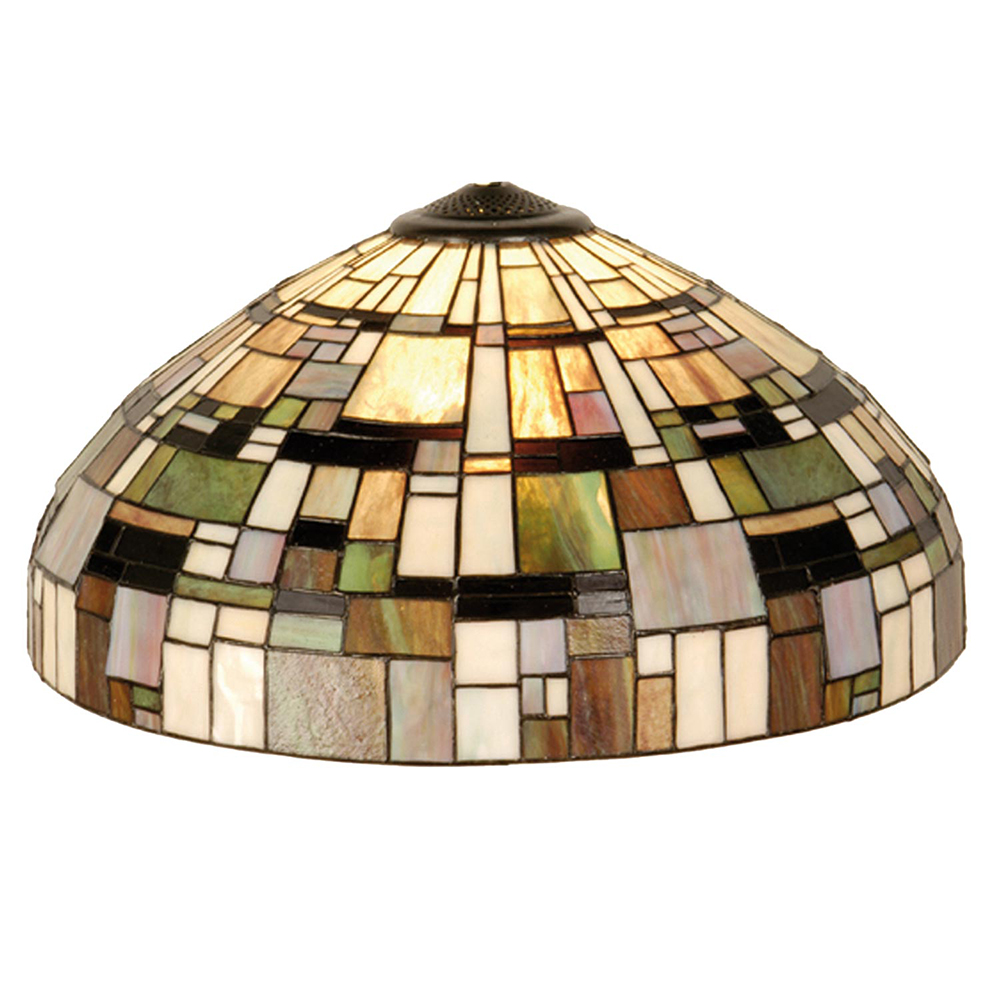 [5LL-1143] Lampenkap Tiffany Ø 50x27 cm