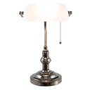 Lampe de bureau Lampe de banquier Blanc 27x23x42 cm E27/max 1x60W