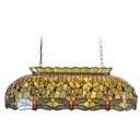 Hängelampe Tiffany Grün 100x47x156 cm E27/max 3x60W