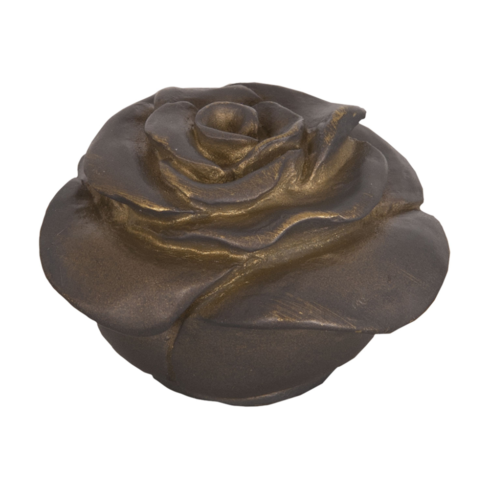 [5LL-5739] Knop voor kap roos Ø 4x3 cm