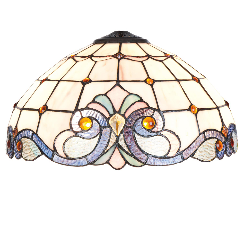 [5LL-5807] Lampenkap Tiffany Ø 40x21 cm