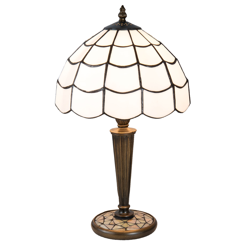 Tafellamp Tiffany Ø 25x43 cm E27/max 1x40W