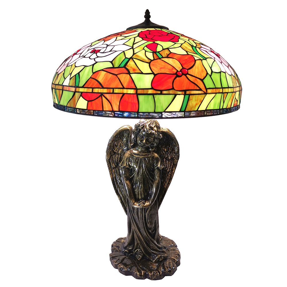 Tafellamp Tiffany Ø 57x83 cm E27/max 3x60W