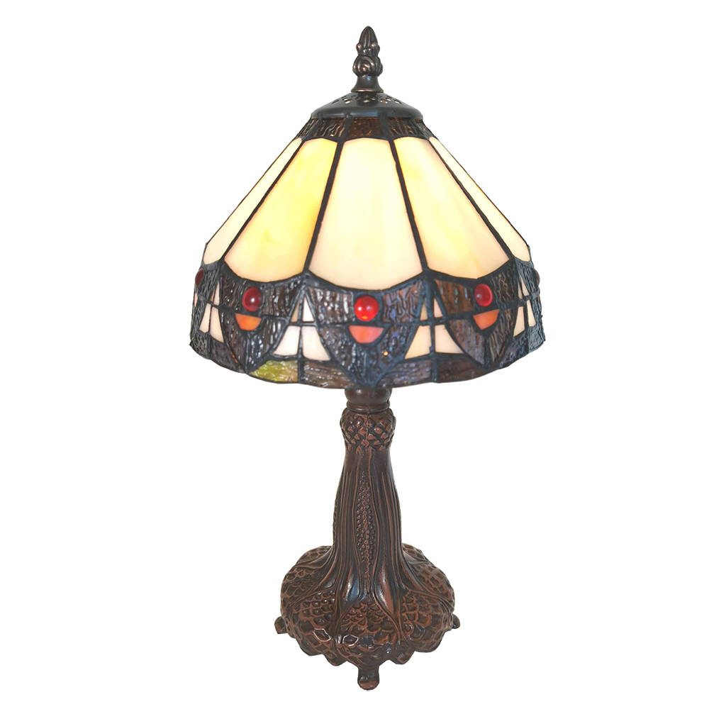 Tafellamp Tiffany Ø 20x34 cm E14/max 1x25W
