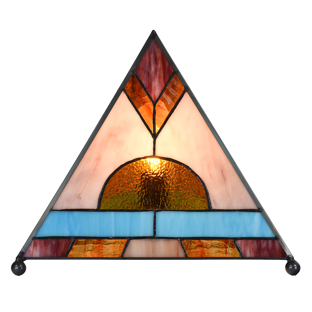 [5LL-6118] Tafellamp Tiffany 26x26x30 cm E14/max 1x40W