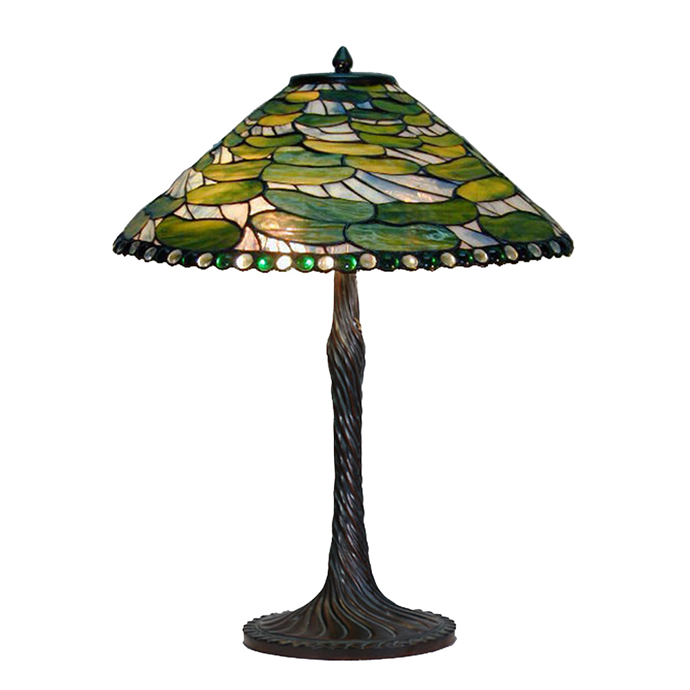 [5LL-6352] Tafellamp Tiffany Ø 51x75 cm E27/max 2x60W