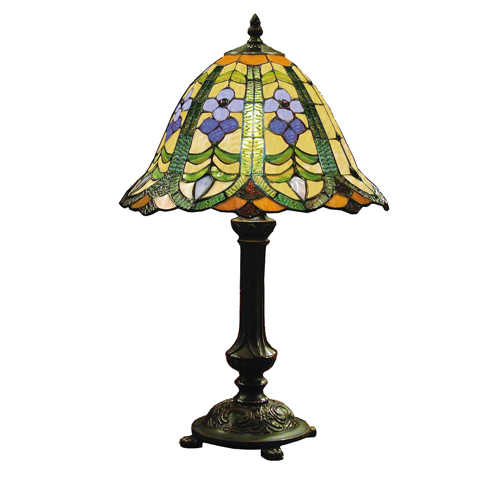 [5LL-8838] Tafellamp Tiffany Ø 30x48 cm E27/max 1x60W