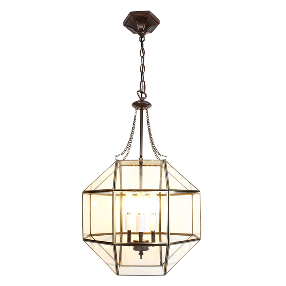 Hanglamp 30x30x170 cm E14/max 3x40W