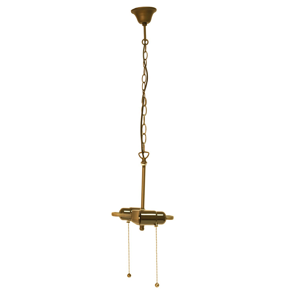 [5LL-98.2] Ketting trekfitting Tiffanykap 15x16x160 cm E27/max 2x60W
