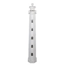 Floor Lamp Lighthouse White 23x23x140 cm E27/max 1x60W