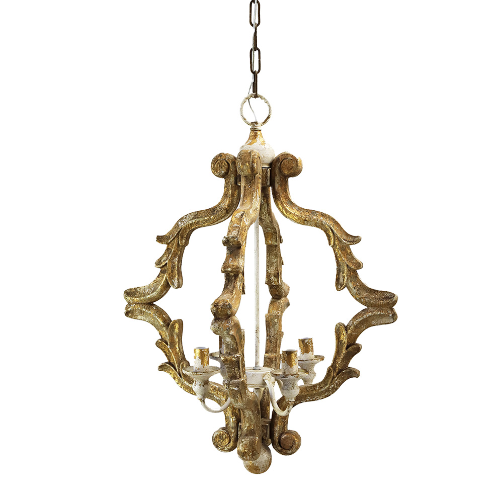 Hanglamp 41x41x75 cm E14/max 4x25W