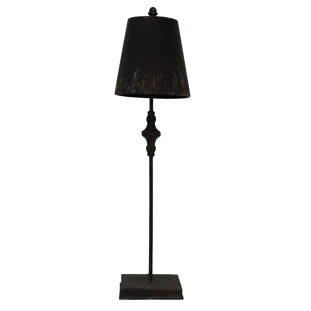 [5LMP670] Table Lamp Black Ø 20x75 cm E27/max 1x60W