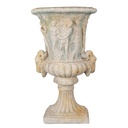 Wand Blumentopf Beige 47x23x77 cm