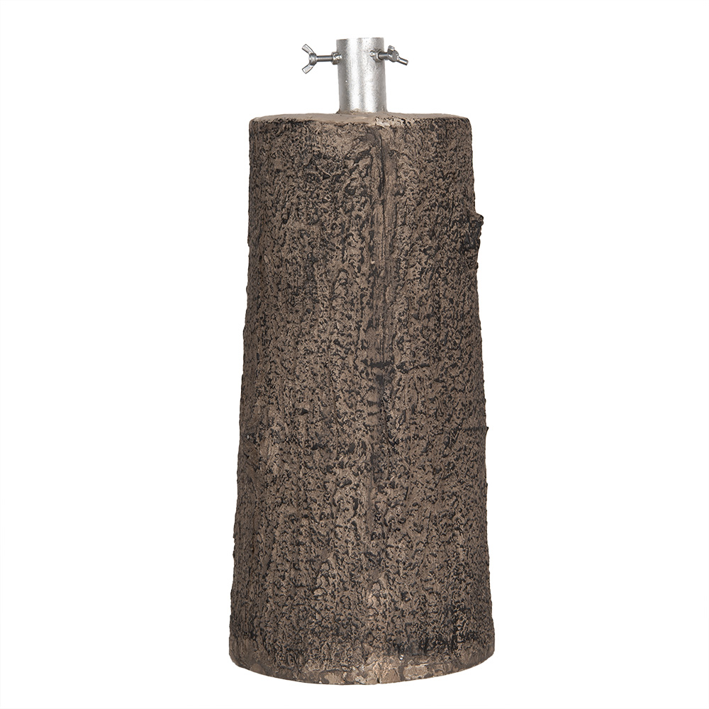 [5MG0064] Weihnachtsbaumständer Braun Ø 23x52 cm