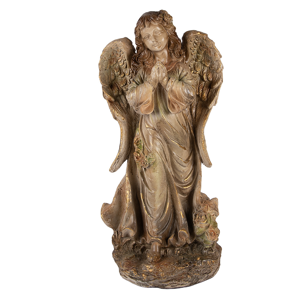 Decoratie engel 38x27x79 cm