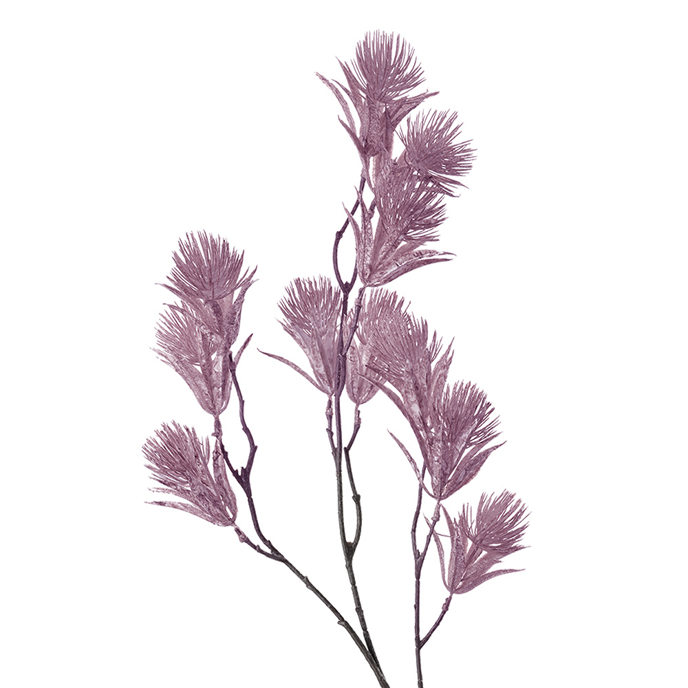 [5PL0066] Artificial Flower Purple 13x4x88 cm