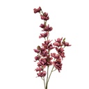 Decorative Artificial Branch with flowers Pink 10x10x110 cm