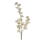 Decoratie tak met bloemen 10x10x110 cm