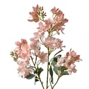 Branche de décoration avec fleurs Rose Vert 22x11x85 cm