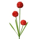 Decoratie tak met bloemen 12x8x84 cm