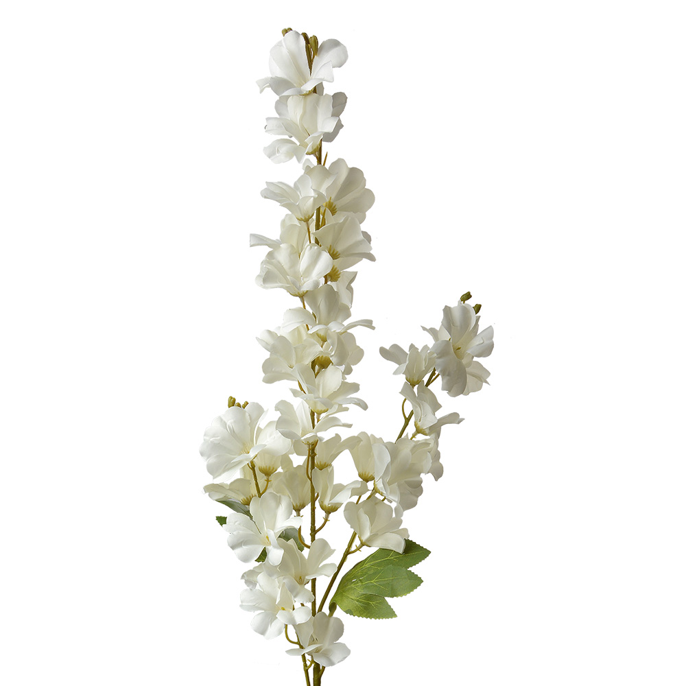 [5PL0135BE] Decoratie tak met bloemen 16x12x100 cm