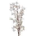 Decoratie tak met bloemen 15x7x112 cm