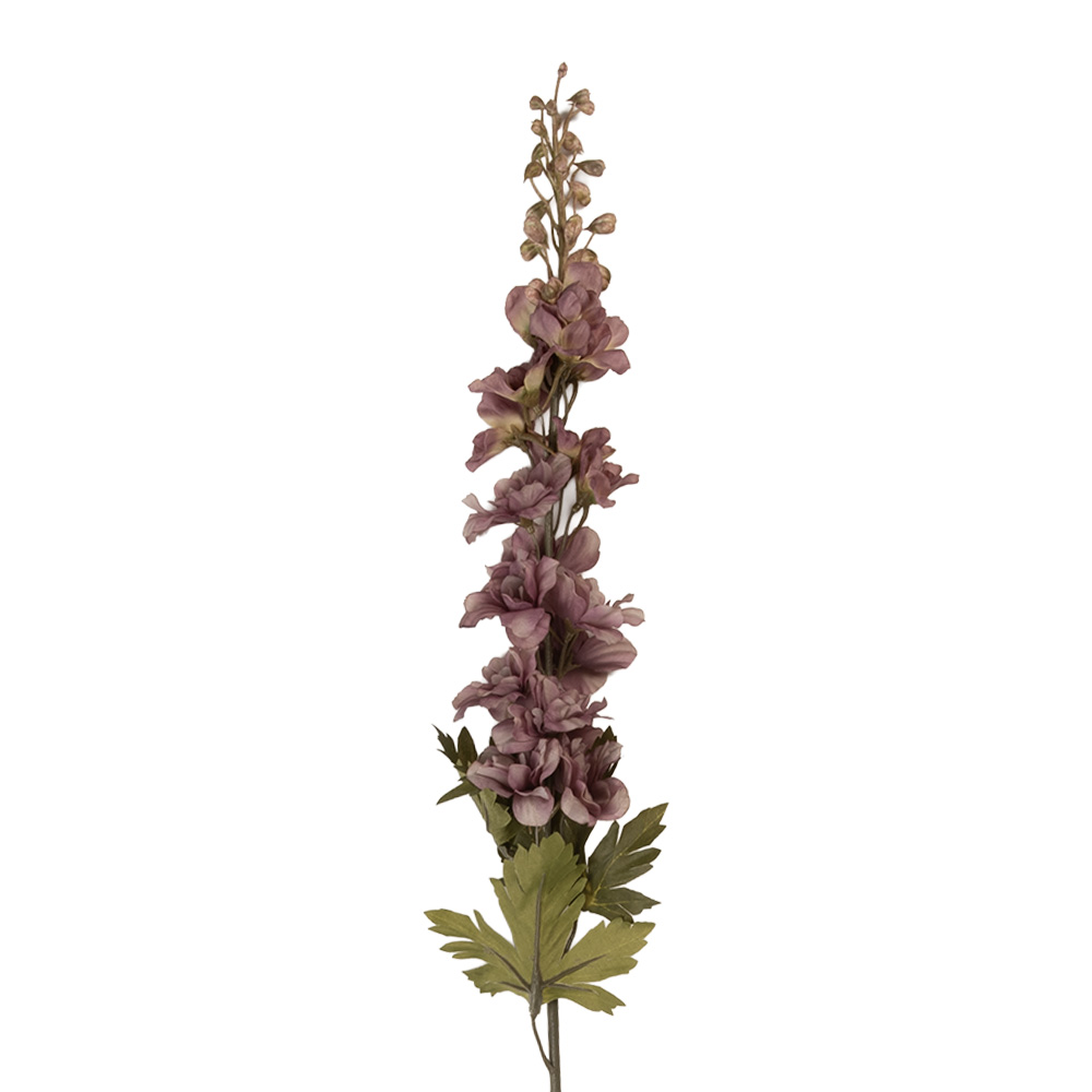 Decoratie tak met bloemen 6x6x77 cm