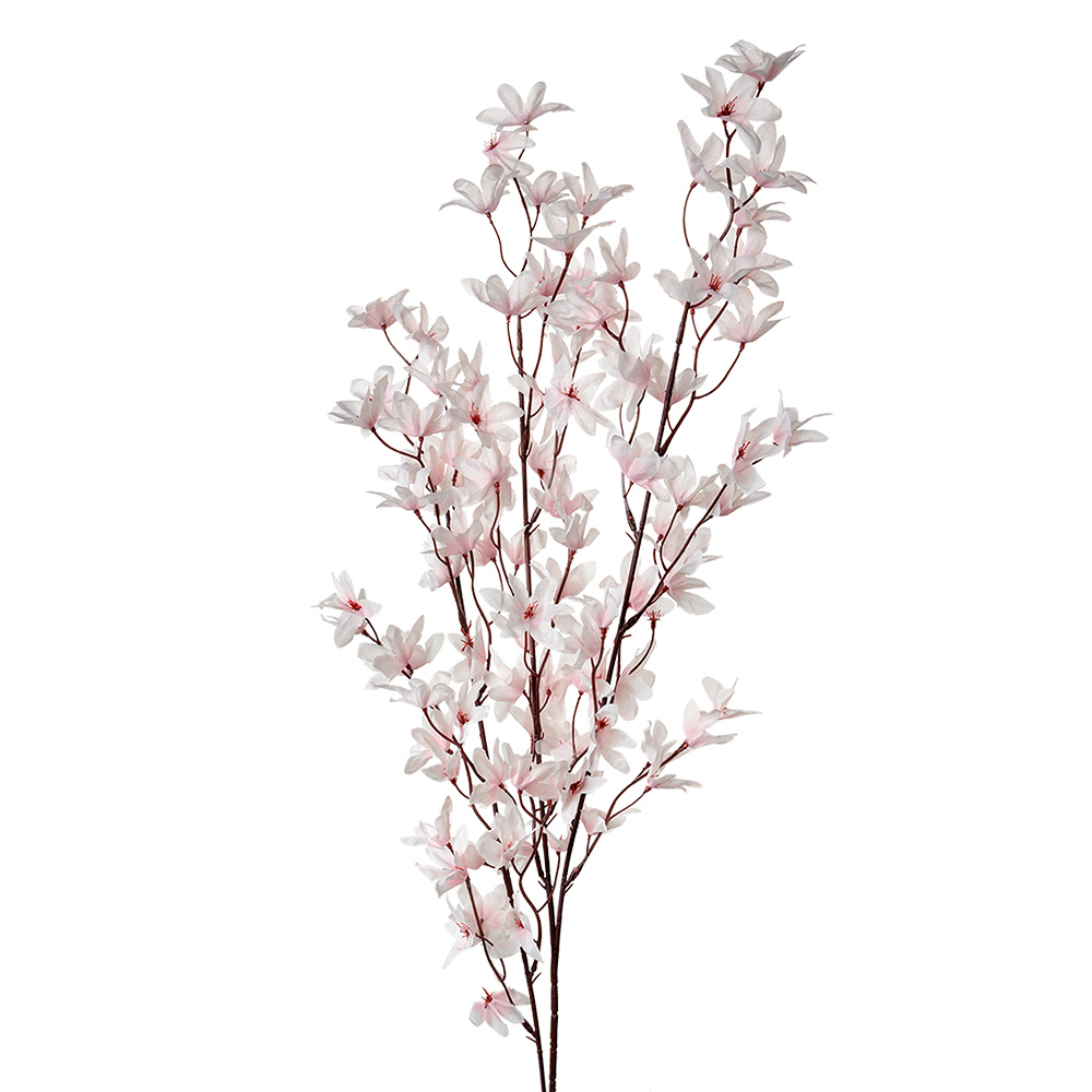 [5PL0167LP] Decoratie tak met bloemen 6x6x110 cm
