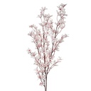 Deko Ast mit Blumen Rosa Grün 6x6x110 cm