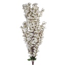 Branche de décoration avec fleurs Beige Vert 15x10x100 cm
