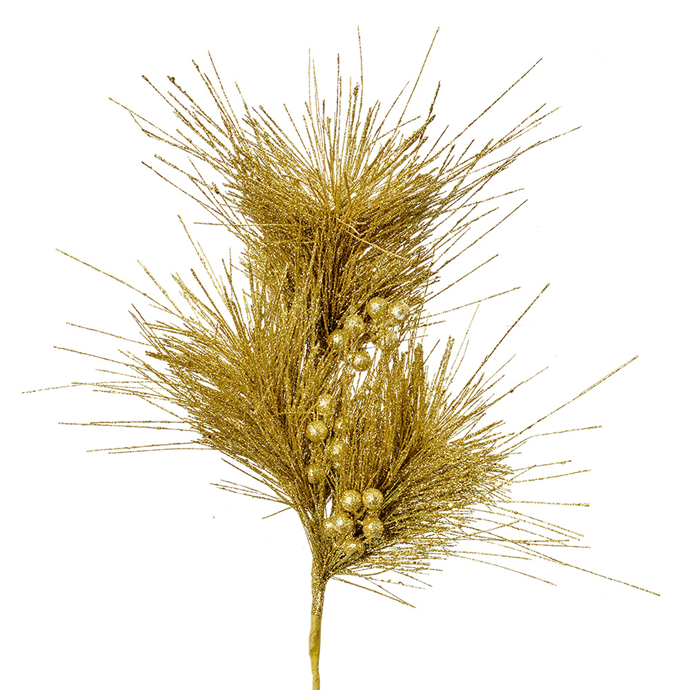 [5PL0172] Decorazione Natale Color oro 25x10x80 cm