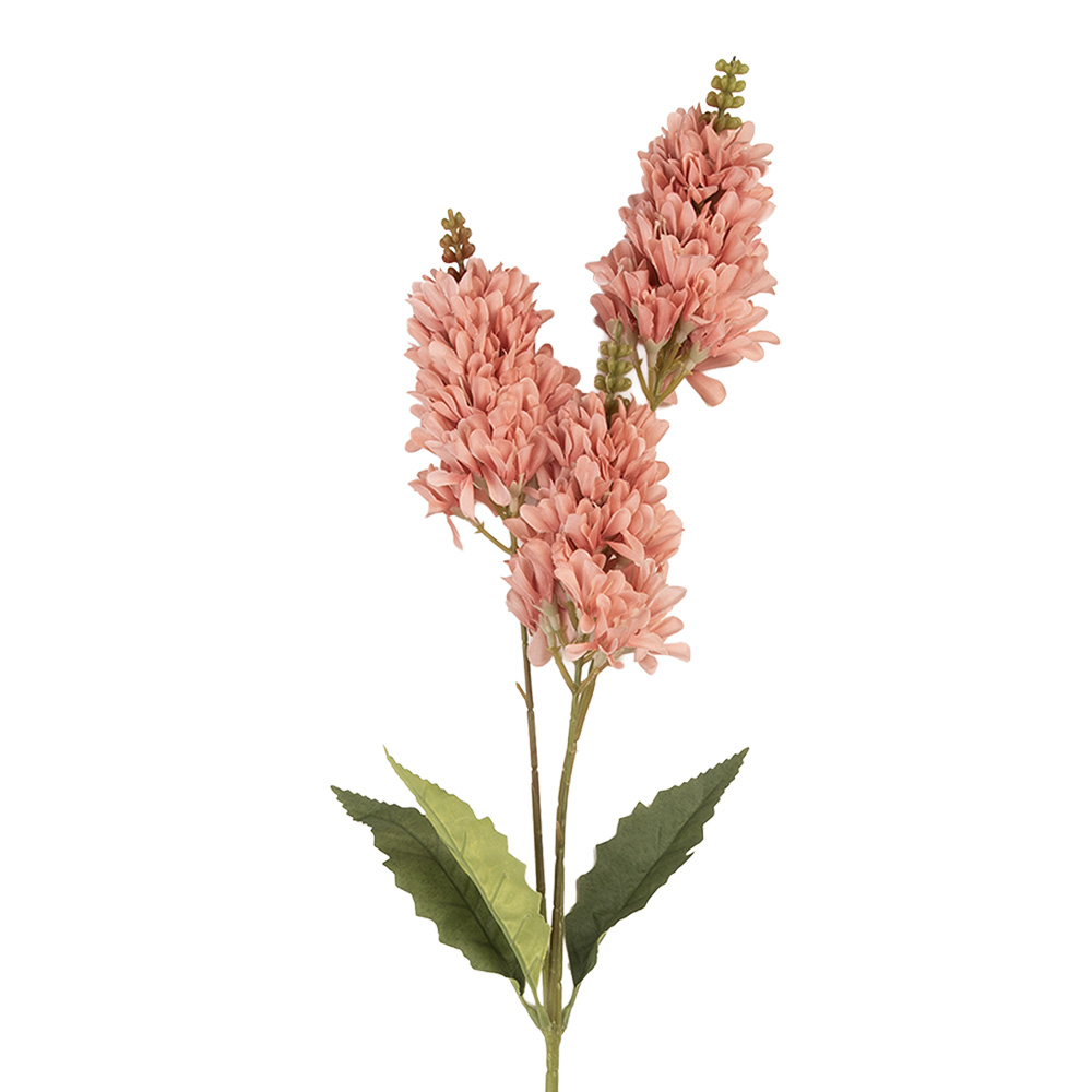 [5PL0190P] Decoratie tak met bloemen 10x7x74 cm