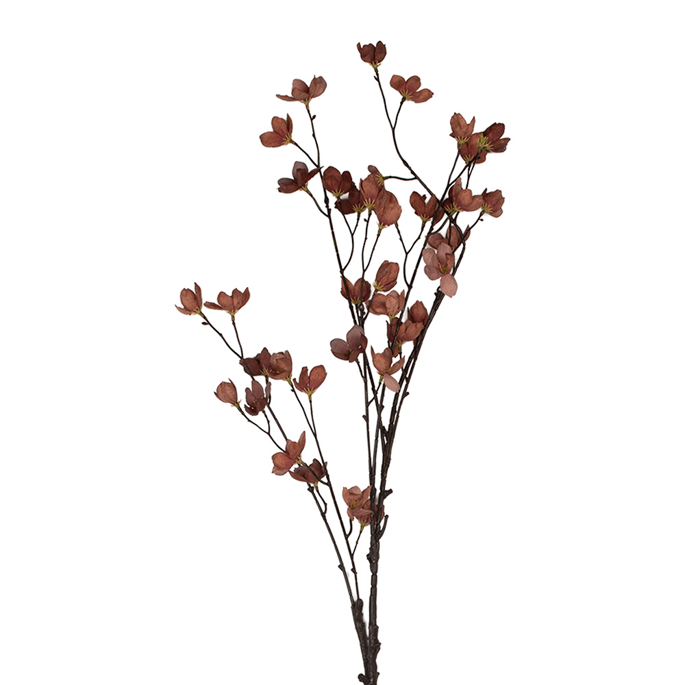 [5PL0202P] Artificial Flower Pink Brown 8x8x110 cm