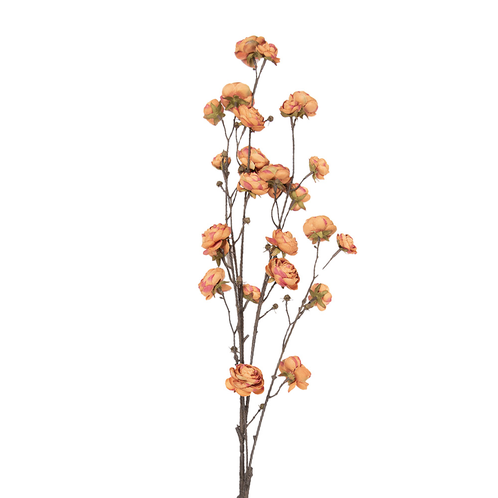 Decoratie tak met bloemen 15x15x115 cm