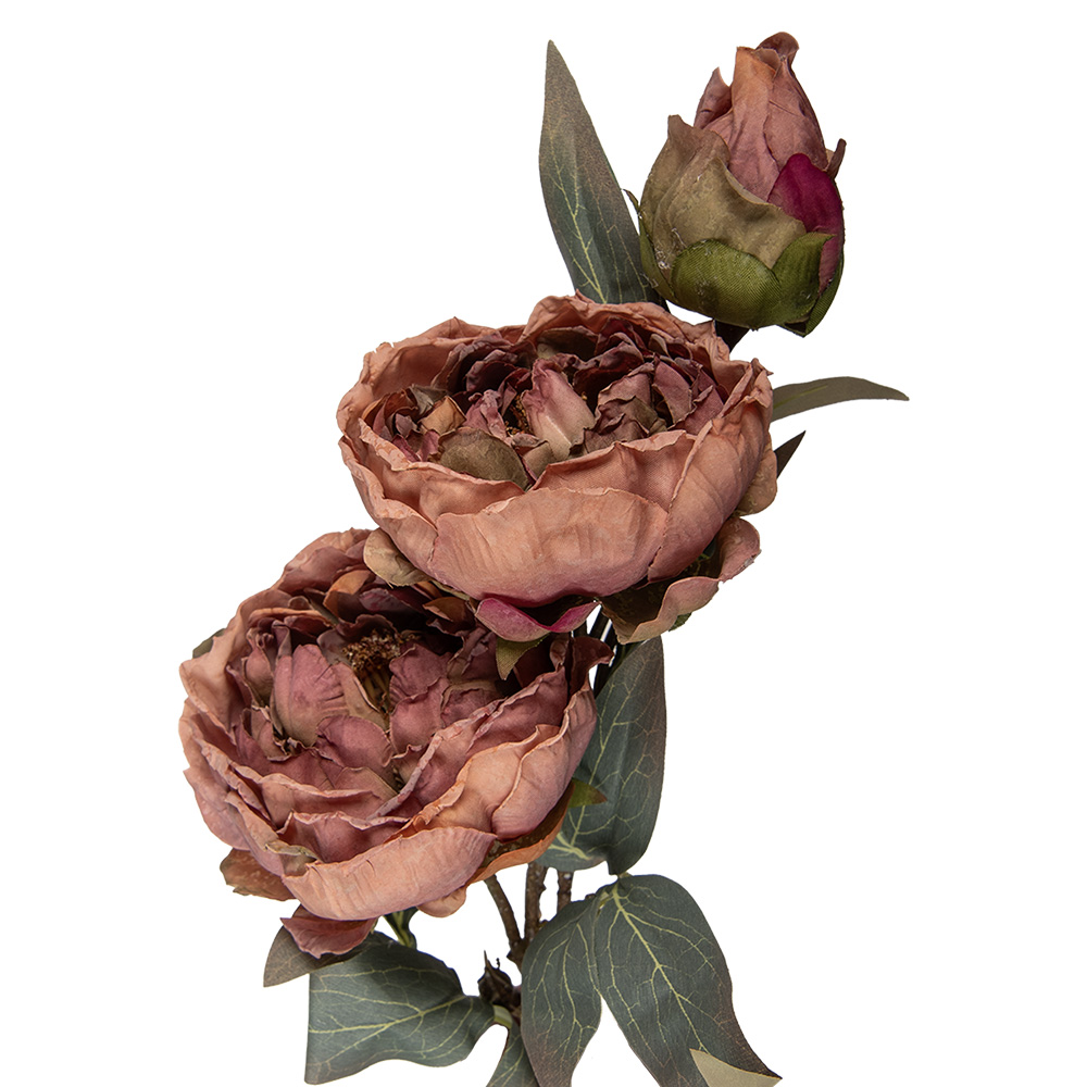[5PL0242P] Decoratie tak met bloemen 16x16x72 cm